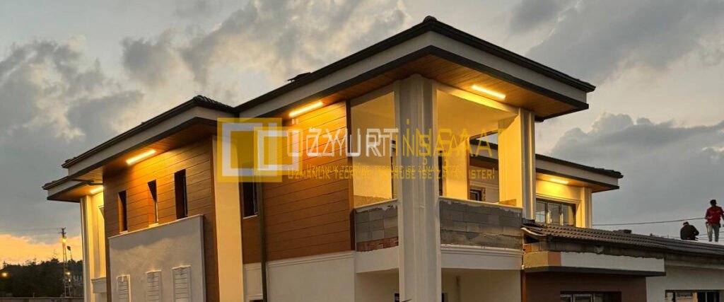 Hacılar Köyü Villa Dış Cephe Fibercement Kaplama
