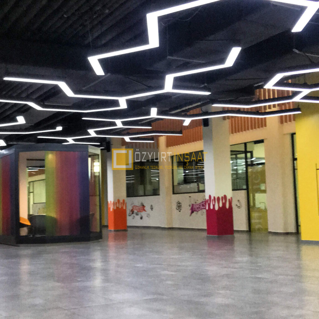 ABC Okulları İnşaat, Dekorasyon ve Tadilat İşleri Proje asma tavan