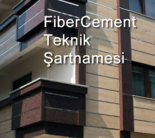 Fibercement teknik şartname FiberCement Teknik Şartnamesi