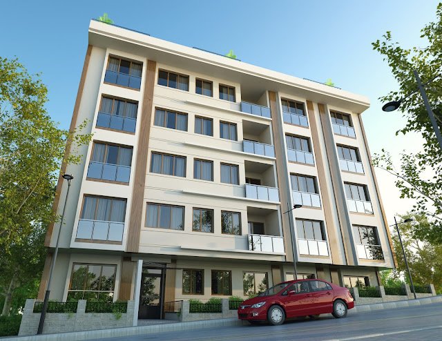 3D dış cephe tasarım