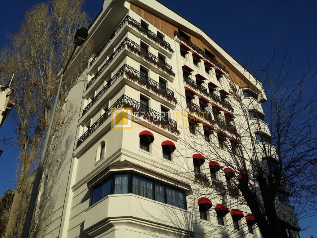 FTZ Grup butik otel yenilenen dış cephe