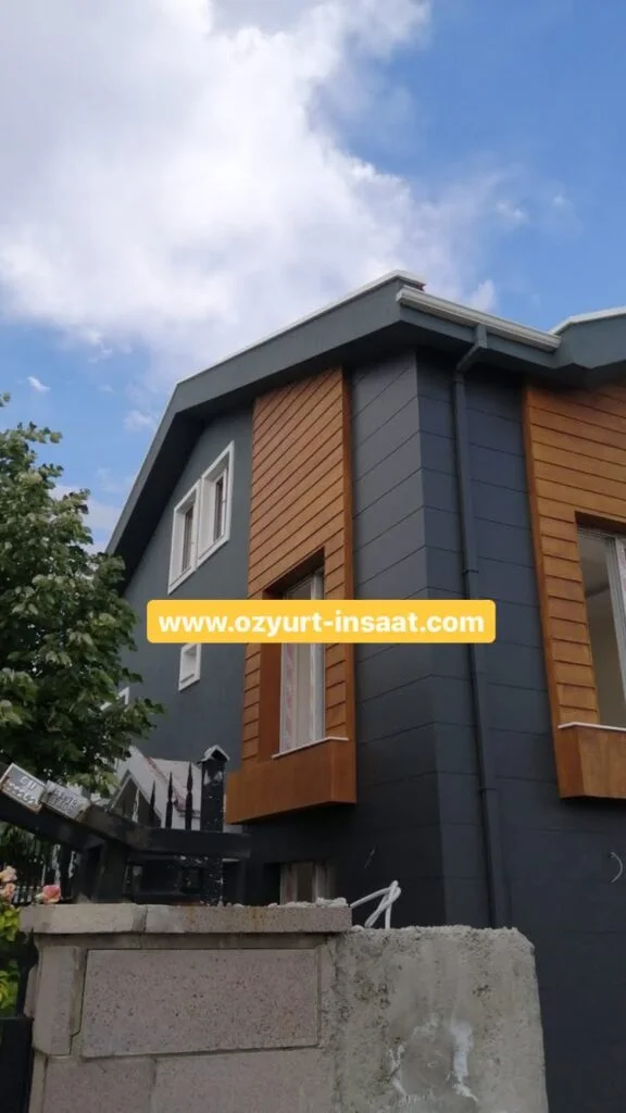 fibercement dış cephe kaplama detay