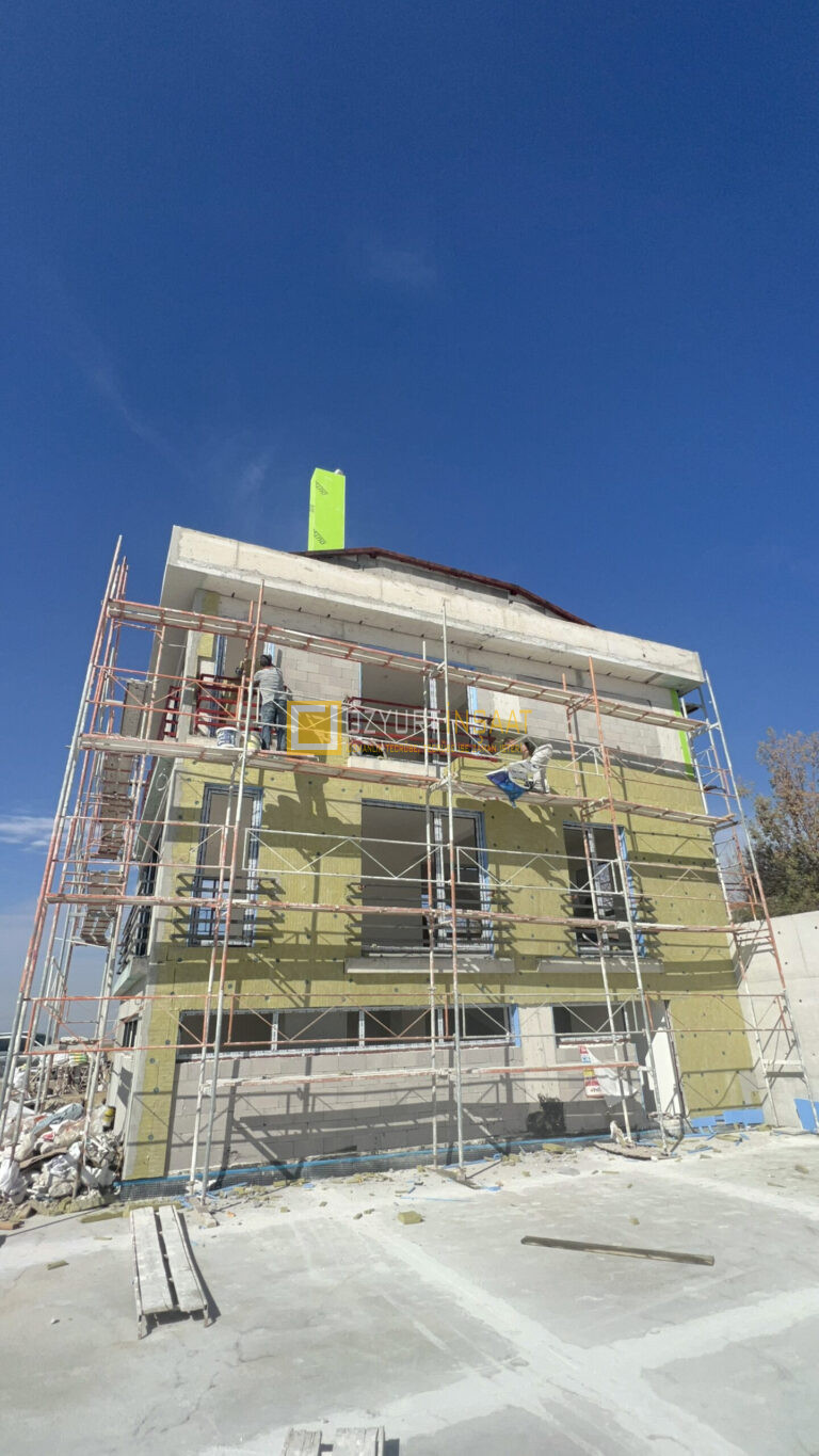 Dış cephe taşyünü mantolama Ankara