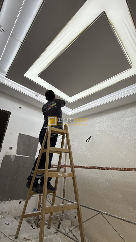 gergi tavan ve alçıpan asma tavan