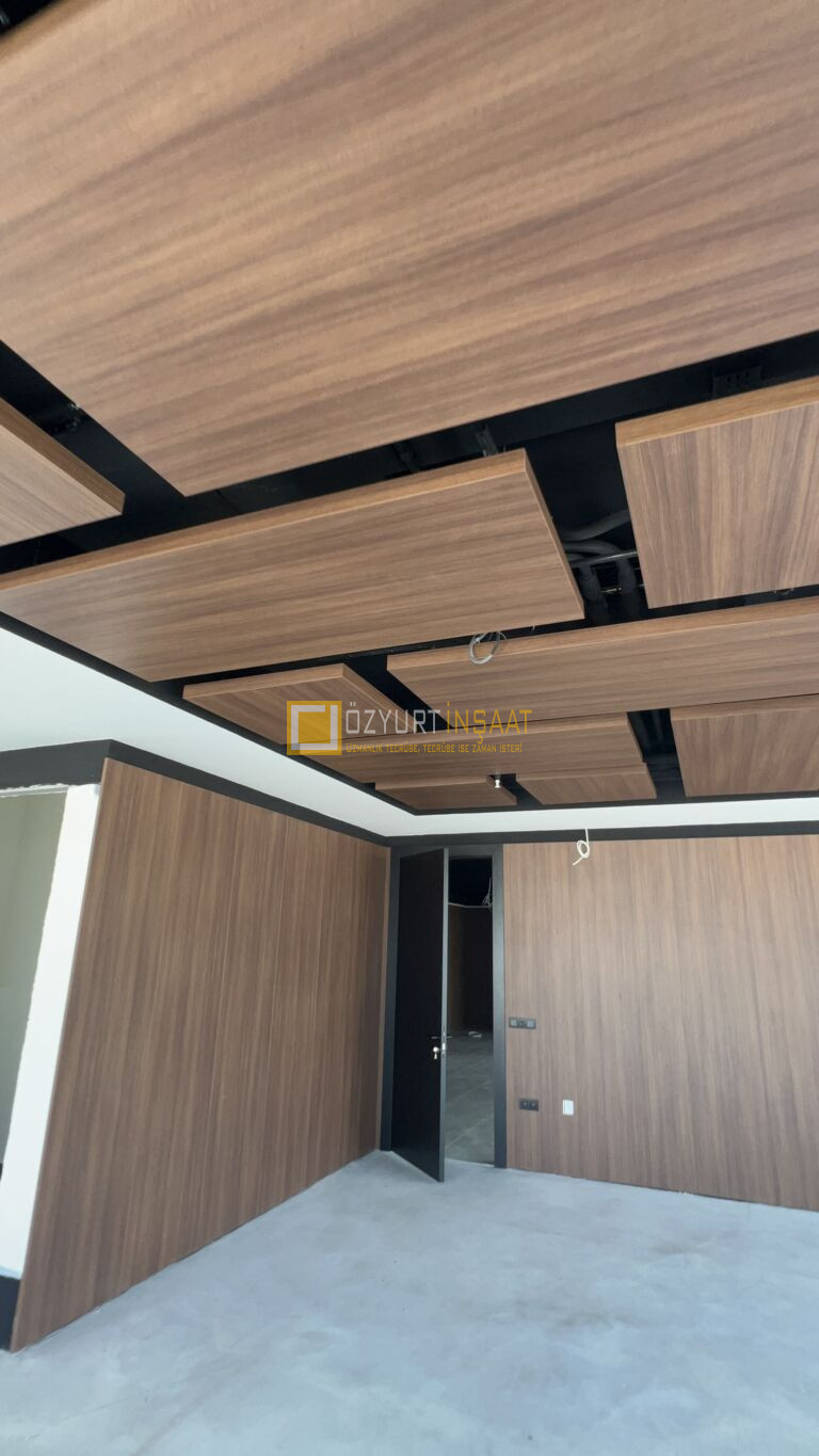 ankara anahtar teslim ofis tadilatı dekorasyonu kanopi tavan