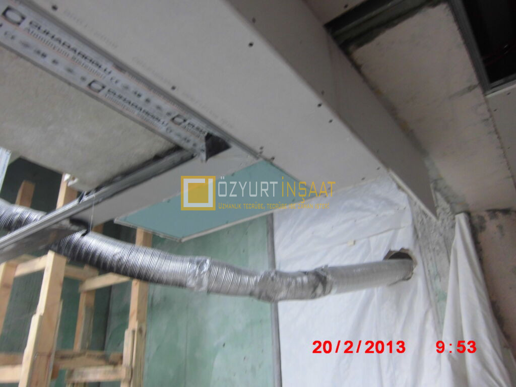 Alçıpan giydirme duvar malzeme hesaplama
