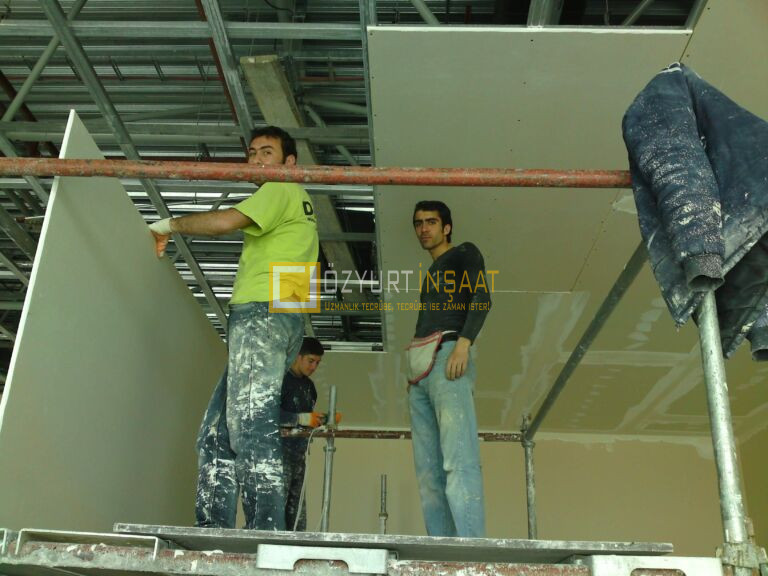 Alçıpan giydirme duvar malzeme hesaplama